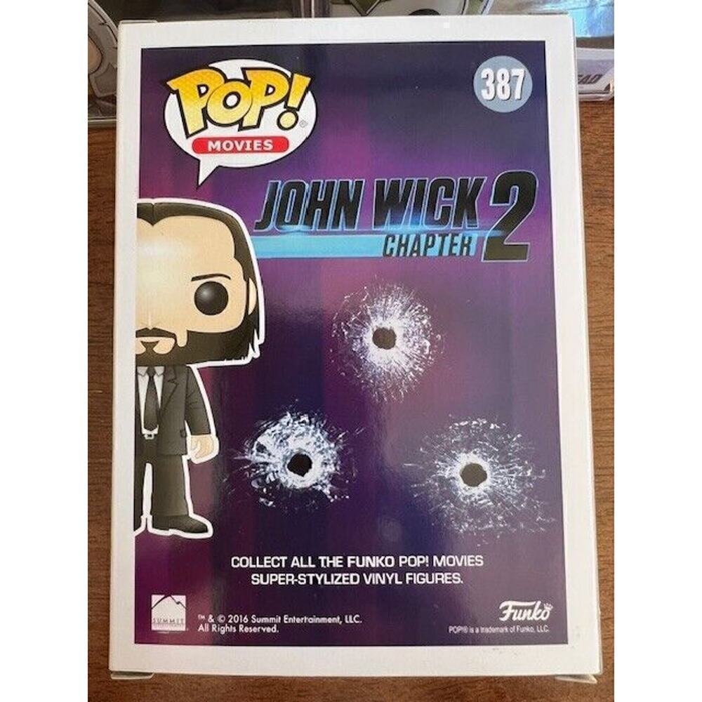 Funko Pop John Wick Chapter 2 #387 Limited Chase Vaulted - Picture 3 of 7